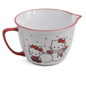 HELLO KITTY Snowman Mixing Bowl
